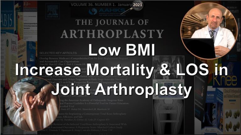 low bmi and affects on total knee replacement
